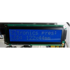 LCD Display Large (16 x 2) 122x44mm Blue White