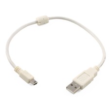 Mini-USB Cable 28cm 24AWG