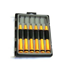 6 PC Precission (slotted) screwdriver set - Final Sales